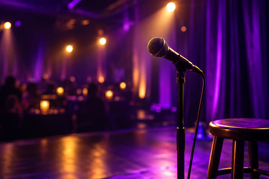 Purple Poetry Live Stage